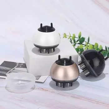 40 мл пластиковая направляющая расческа для нанесения жидкости сверхлегкая полезная масляная щетка для массажа кожи головы белый