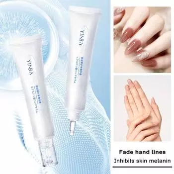 40 мл сыворотка для рук с гиалуроновой кислотой, увлажняющая, против растрескивания, прозрачная эссенция для рук, прозрачная блестящая кожа белый