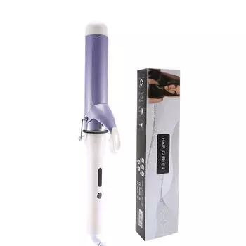 40 мм щипцы для завивки волос с водяной волной, керамическая щипцы для завивки волос с быстрым нагревом, вращающийся ролик с ЖК-дисплеем, автоматический роторный инструмент для укладки US