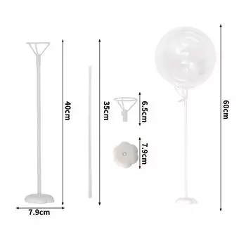 40 Основание для столба из воздушных шаров для украшения вечеринок и оформления сцен