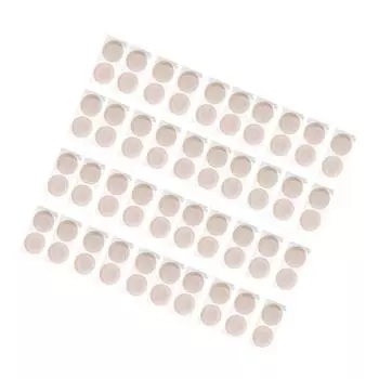 40 пар мужских накладок на соски, одноразовые невидимые накладки на грудь, дышащие нетканые для марафонского бега, телесного цвета