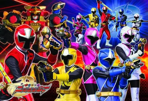 40 Piece Jigsaw Puzzle for Children Shuriken Sentai Ninninger Meet Jigsaw Puzzle Ninninger! Children s (26x38cm)
