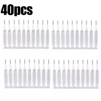 40 щеток для ванной комнаты, душевые лейки, щетки для очистки от засоров, отверстия для мобильных телефонов, инструменты для чистки щелей, аксессуары для ванной комнаты 10pcs