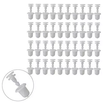 40 Sets Wheel Arch mudguard Flare Liner Clips Fastener For Nissan Frontier For Pathfinder For Navara For Xterra For Infiniti Qx4 CHINA