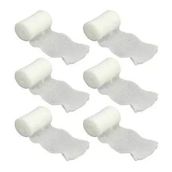 40 шт. Бинты первой помощи Одноразовые Дышащие Хирургические Раневые Сетчатые Марлевые Стерилизованные Эластичные Бинты PBT Рулон