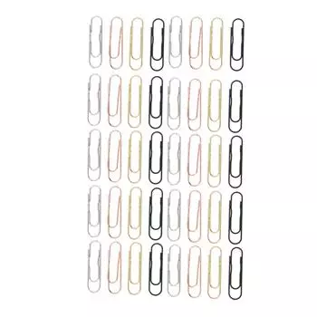 40 шт. черный серебряный золотой цвета ручка зажим в форме необычный милый планировщик зажимы страницы закладка C