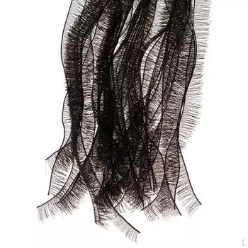 40 шт., фигурные пластиковые накладные ресницы для макияжа BJD, длина 20 см