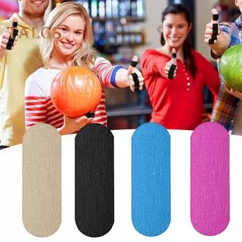 40 шт. Гибкая предварительно нарезанная лента для защиты большого пальца для боулинга, влагостойкая лента для пальцев, аксессуары для боулинга для мужчин и женщин розы красного