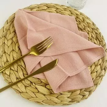 40 шт. хлопковых салфеток 30X45 см, кухонная скатерть, объемные деревенские салфетки для стола для свадебной вечеринки, Рождества, Пасхи, украшения стола