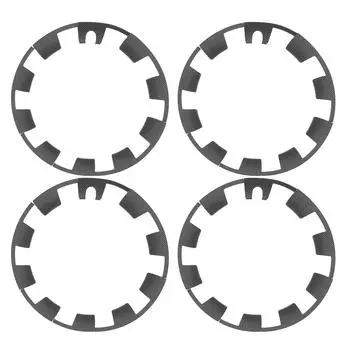 40 шт. накладка на колпак ступицы с карбоновым узором, защитные наклейки на колпак ступицы колеса, сменные наклейки для Tesla