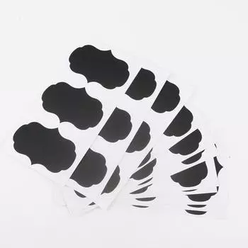 40 шт. Наклейки на доску для мела, наклейки для кухонных банок, этикетки, бирки для декора