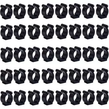 40 шт. Настенный держатель для удочек, клипсы для бильярдных киев, органайзер для хранения удочек M