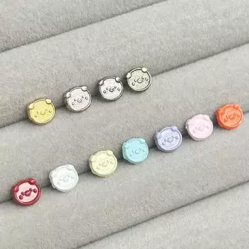 40 шт. новых 6 мм кукольных свиных пуговиц, сделай сам, ручная работа, сверхмаленькие кукольные пряжки, мини-пряжки для кукольной одежды, аксессуары для кукольной одежды 1/6 золотой