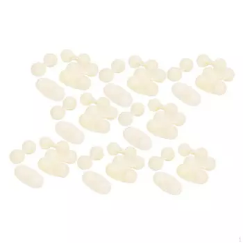 40 шт. погремушки для сома, рыболовные двойные погремушки, аттрактанты, колокольчики, бусины, инструмент