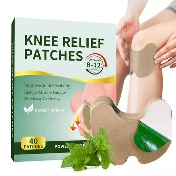 40 шт. согревающие пластыри для облегчения боли в колене KONGDY Muscle Relief Plaster Chinese Herbal Patch Knee Joint Ache