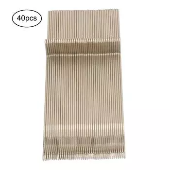 40 шт. стальных игл для вязальной машины, ткацкий инструмент, аксессуары для ткачей, подходят для KH230 14,2 см