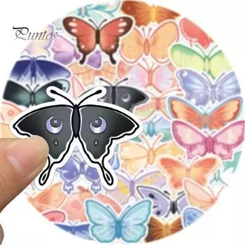 40 шт. стильные водонепроницаемые очаровательные граффити наклейки мультфильмы наклейки гитара багаж студенческие канцелярские принадлежности A