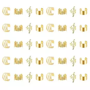 40 шт. Украшения для волос из сплава, манжеты для волос, косички, металлические бусины для дредов, манжеты для волос, кольца, многофункциональные спиральные косички, аксессуары для девочек