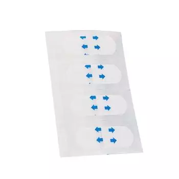 40 шт. V-образные тонкие пластыри для лица, наклейки, подтягивающие тонкие маски для уменьшения двойного подбородка