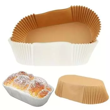 40 шт. вкладыши для хлеба для выпечки, одноразовые вкладыши для хлеба, прямоугольные бумажные вкладыши, антипригарные вкладыши из пергаментной бумаги для выпечки хлеба, кухонные инструменты 40pcs