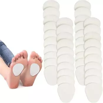 40 шт., вставные подушечки для плюсневой кости, подушки для свода стопы, облегчение боли, поддержка переднего отдела стопы, клейкая пена, подушка для стопы