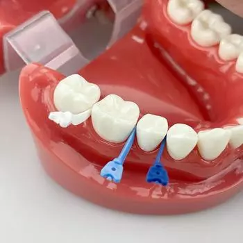 40 шт. зубные клинья зубной щели секционная матрица сменный клин с отверстием S/M/L одноразовые клинья стоматологические материалы A1