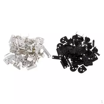 40 швейных крючков и застежек на глаза для поделок