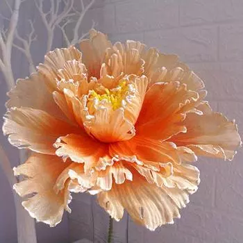 40 см имитация пиона искусственный большой пион цветок свадебный фон украшение арки искусственный цветок витрина торгового центра реквизит для студии розы красного