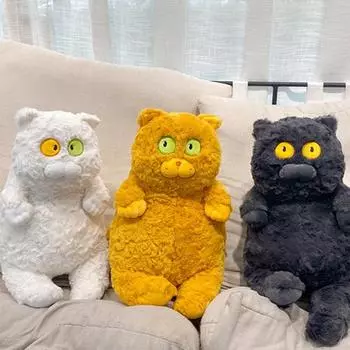 40 см Милая большая глазная игрушка-украшение для куклы, украшение для дома, подарок на день рождения 40cm чёрный