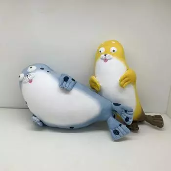 40 см Мягкая полностью заполненная подушка с орнаментом, мягкая подушка для детей, успокаивающая кукла, игрушка, подарок на день рождения, печать синий