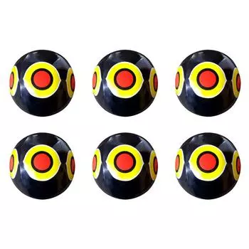 - 40 СМ Надувные Отпугиватели Птиц Отпугивающие Птицы Воздушные Шары Для Глаз (черный)