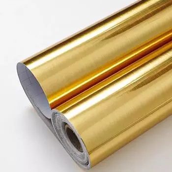 40 см Нержавеющая сталь Матовая Контактная бумага Отклеивающаяся и приклеивающаяся Самоклеящиеся Съемные Наклейки на стены Холодильник Мебель 40cmx5m