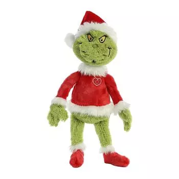 40 см плюшевая кукла Whoville Christmas Miser, рождественская милая плюшевая кукла, игрушка в подарок, мультяшный стиль, детская тряпичная кукла, украшение для фестиваля чёрный