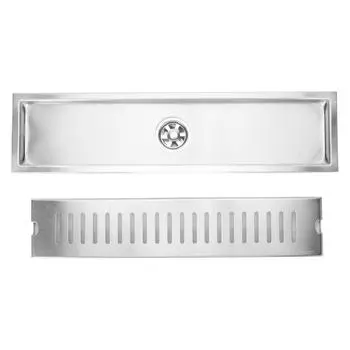 40 см слив из нержавеющей стали прямоугольный утолщенный большой объемный слив для пола с защитой от запаха