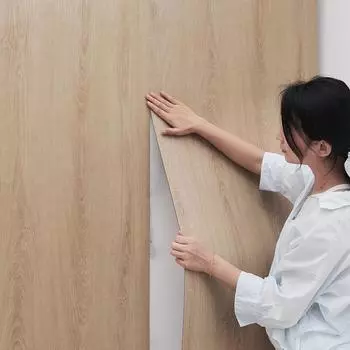 40 см. Водонепроницаемые самоклеящиеся наклейки на стену с рисунком под дерево. Напольные наклейки. Фоновые настенные украшения для спальни, гардероба. Обои. 40cmX3m