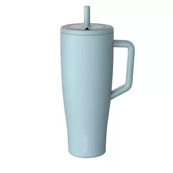 40 унций автомобильный стаканчик североамериканский новый из нержавеющей стали большой емкости термоизоляция портативный лед с ручкой One Size