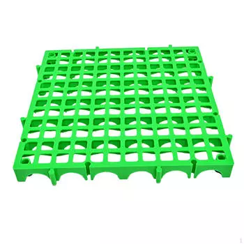 40 X 4 см Сверхпрочная дренажная решетка для пола с квадратными отверстиями для ванной комнаты, балкона зелёный