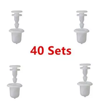 40 x Wheel Fender Clips 01553-02903 For Nissan Frontier Xterra Pathfinder Navara
