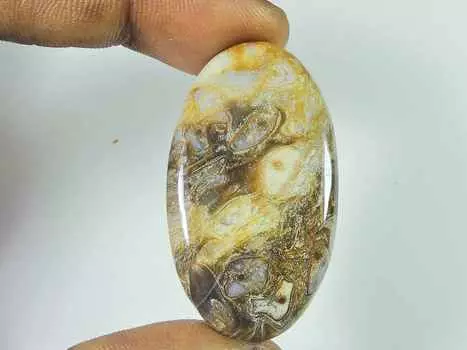 40Cts. Натуральный камень кальцит овальный кристалл кабошон россыпью драгоценный камень 25X44X06MM SK-3421