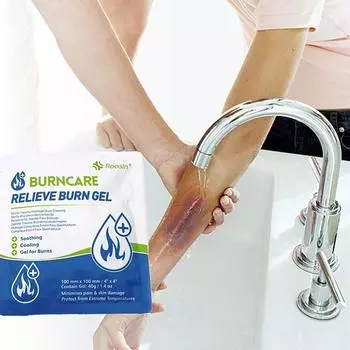 40G Ожоговая повязка Первая помощь Ожоговая повязка Гелевая гидрогелевая стерильная травматическая повязка Продвинутое заживление для ухода за ранами