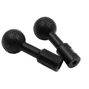 40MM angle grinder spherical spindle rotating wood carving polishing engraving drill ball chisel grinding woodworking tool A чёрный