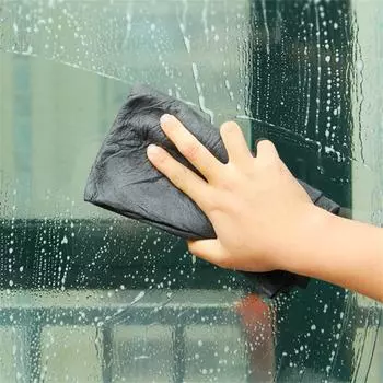 40MX50M Car Wash Towel Microfiber Magic Cleaning Towels Auto Cleaning Drying Cloth Thickened Soft Car Washing Drying Cloth Towel Superfine Fiber