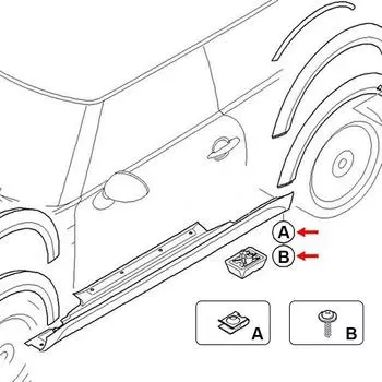40pcs/set Screw Nut Clip Kit U Type Fastener Car Professional Fixing Bolts Professional Repair Fastener With Hex Head