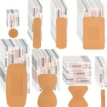 40pcs Various Bandage Packs Various Sizes Finger Tip Bandage Waterproof Bandage Breathable Adhesive Bandage For First Aid Wound
