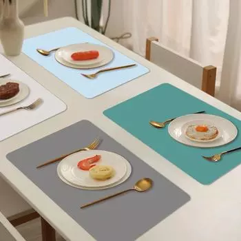 40x30 см пищевой силиконовый водонепроницаемый коврик для столовых приборов теплоизоляционный противоскользящий моющийся коврик для стола для кухни коврик для сушки посуды 40x30cm