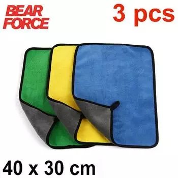 40x30 см Полотенце из микрофибры для мойки автомобиля, салфетка для чистки автомобиля, подшивка, ткань для ухода за автомобилем, полотенце для мойки автомобиля