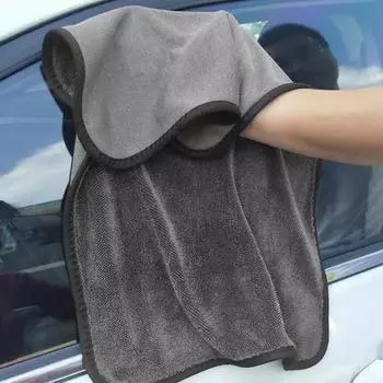 40x40/60x40 см Полотенце из микрофибры для мытья автомобиля Быстросохнущая Чистящая машина Очень мягкая ткань с высоким водопоглощением Для принадлежностей для мытья автомобиля 1