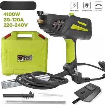 4100 Вт Ручной дуговой сварочный аппарат Полуавтоматический сварочный аппарат Автоматический цифровой интеллектуальный сварочный аппарат с регулировкой тока