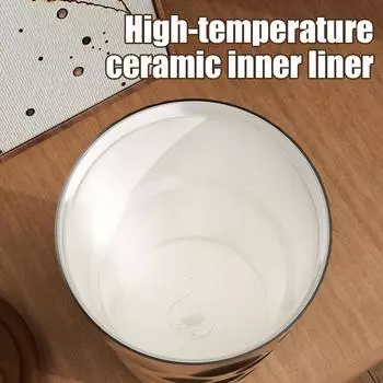 410 мл Умная термокружка с цифровым дисплеем температуры Вакуумная термокружка из нержавеющей стали с изоляцией для кофе Термокружка для Tarvel 410ml чёрный