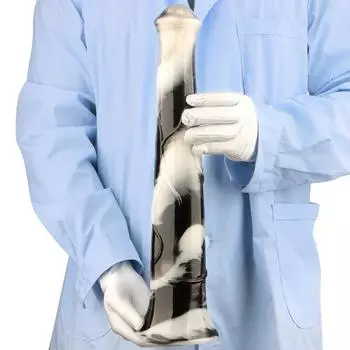 41 см черный и белый смешанный цветной конский член 5,8 см очень длинный и толстый имитация поддельного большого пениса анальная пробка для взрослых принадлежности